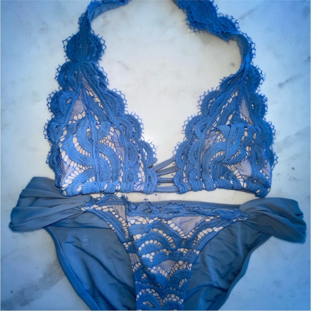 Pily Q lace bikini- top & bottom